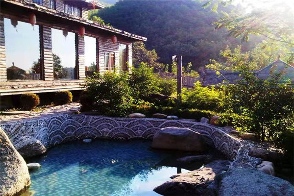 大连鲁能温泉和汤景泽温泉哪个好,大连温泉酒店房间带温泉池