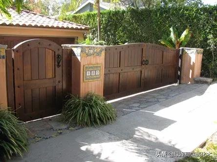 庭院栅栏门制作,庭院围墙护栏栅栏门