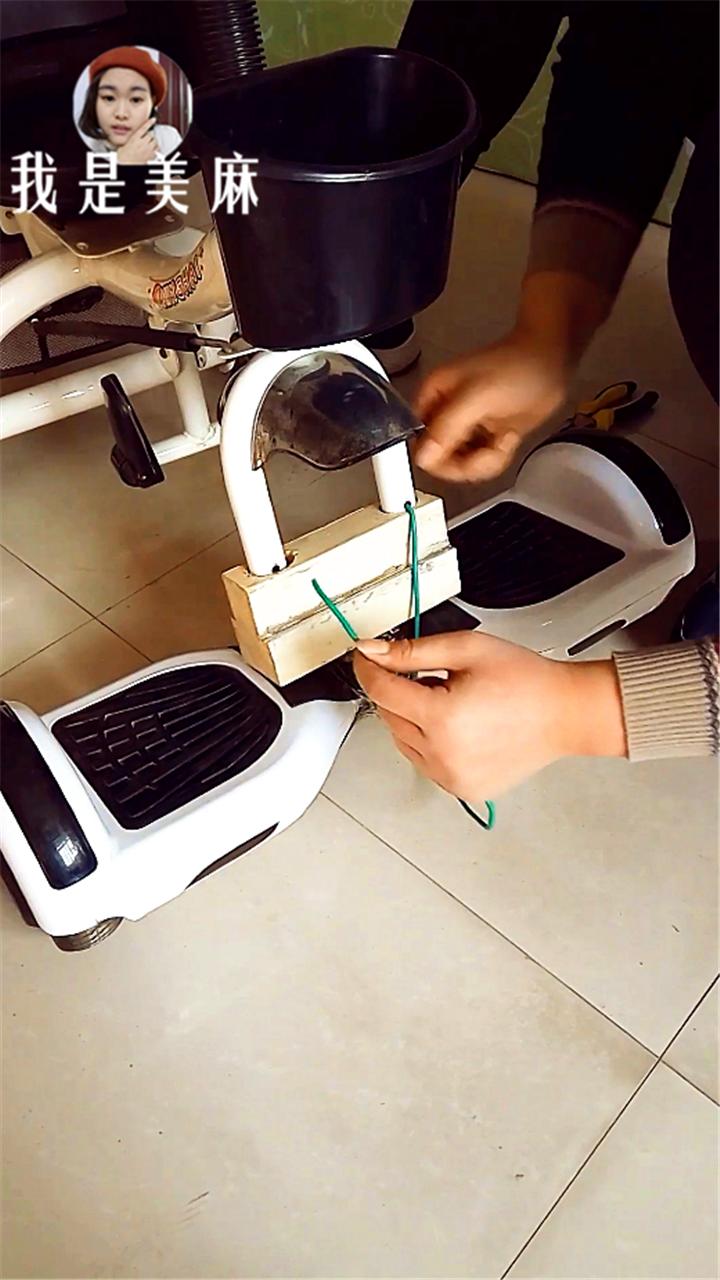 爸爸自制卡丁车,爸爸给儿子做了一辆跑车