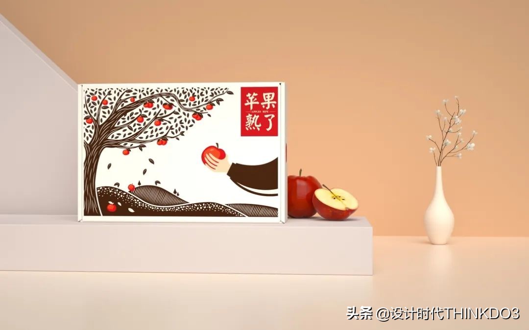 水果高端礼盒包装设计,高端水果礼盒包装设计