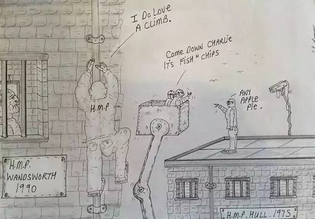 他蹲过120座监狱是最昂贵的囚犯，却因画画受到女生喜欢