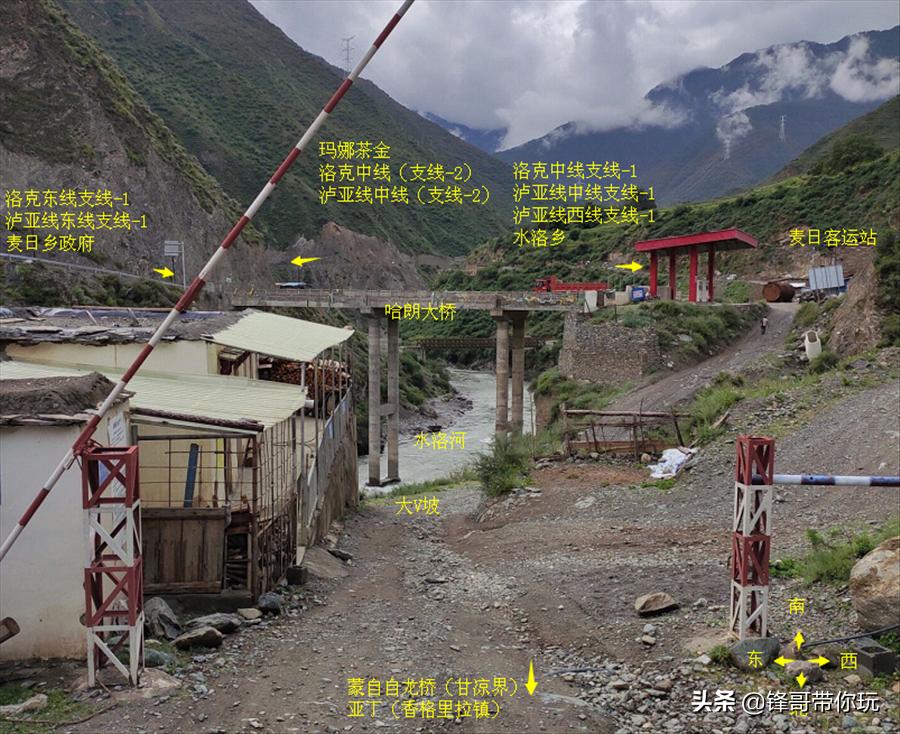 泸沽湖至亚丁自驾游线路图,泸沽湖亚丁徒步穿越