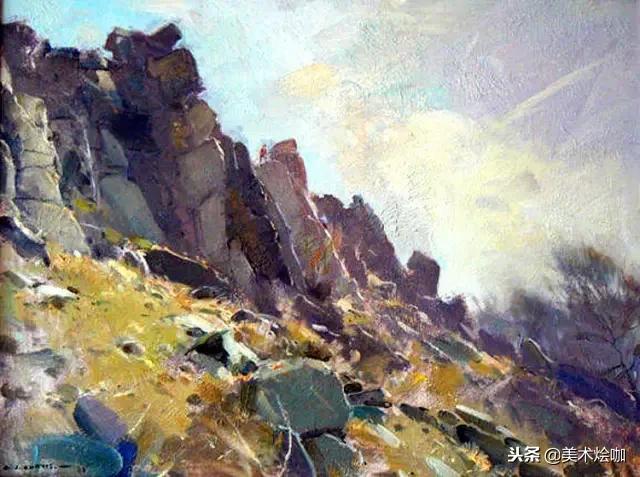 一组风景油画,一组好看的风景油画图