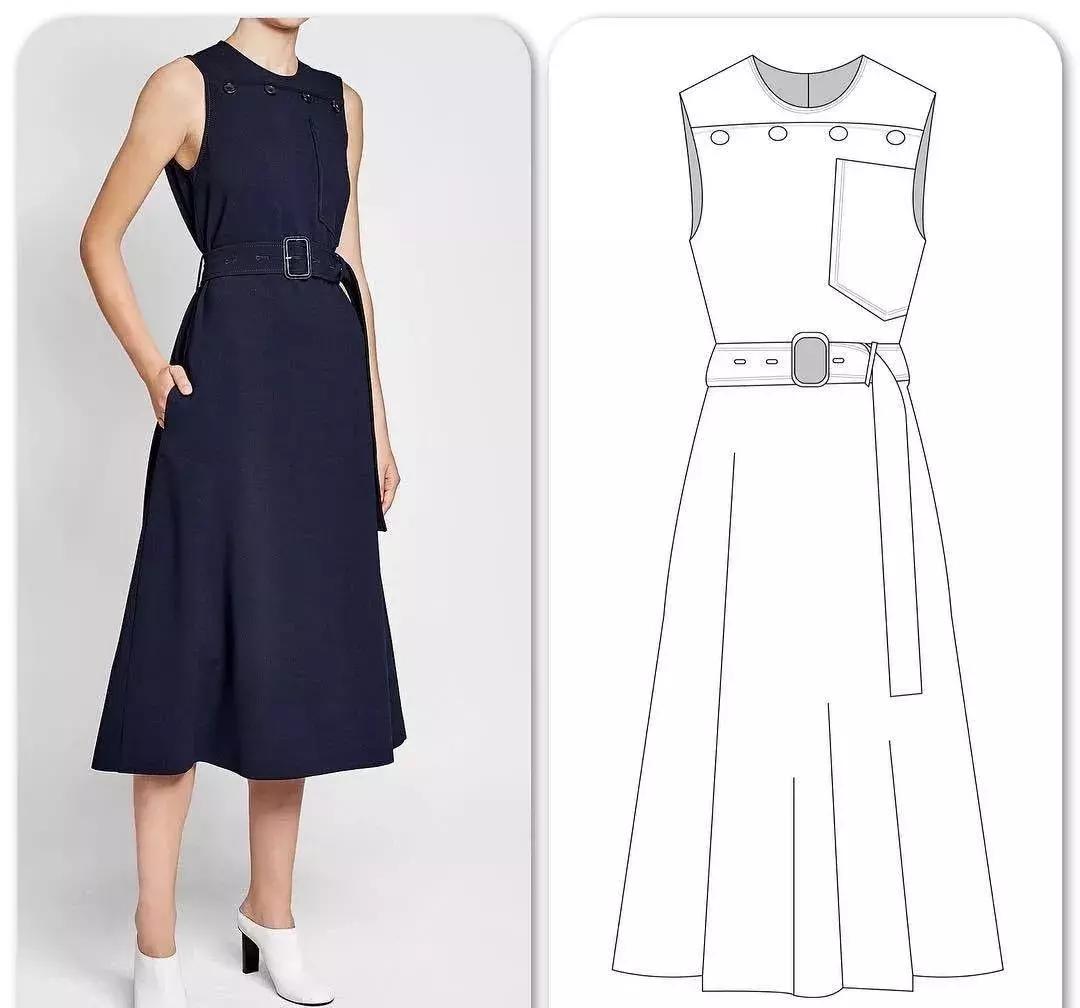 大摆长袖连衣裙30到40岁,四十岁红色高档新款有领连衣裙