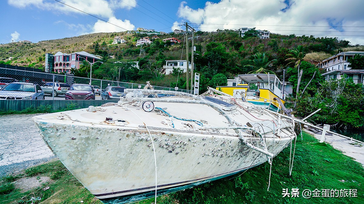 加勒比海上的处女群岛，这是童话海盗“金银岛”故事发源地