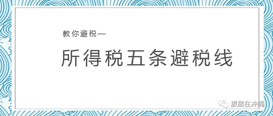 避税法,所得税避税