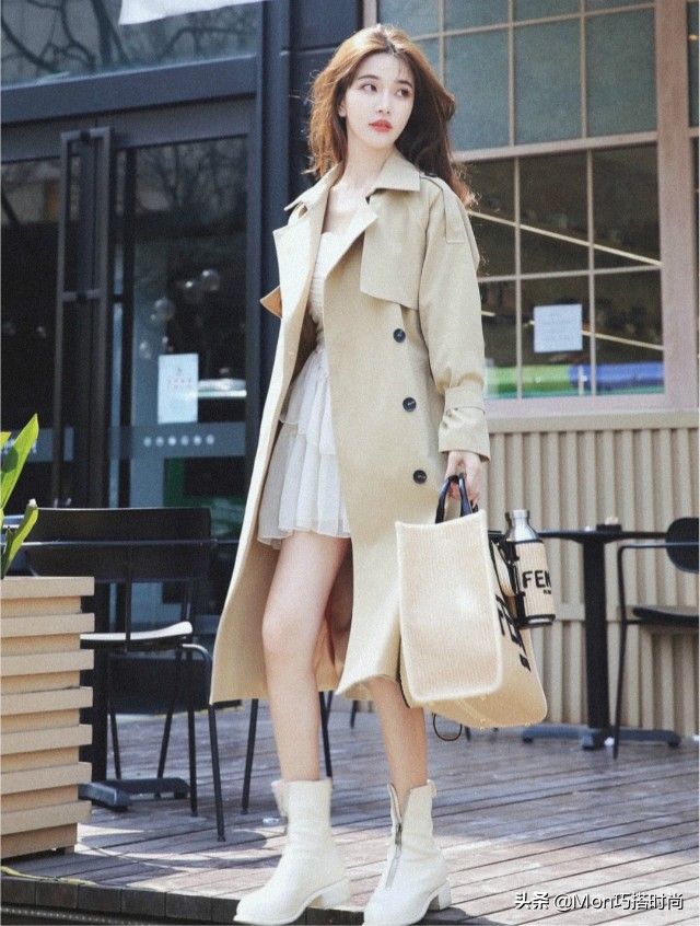 小个子穿搭150显高风衣秋,小个子中长款风衣如何穿搭好看