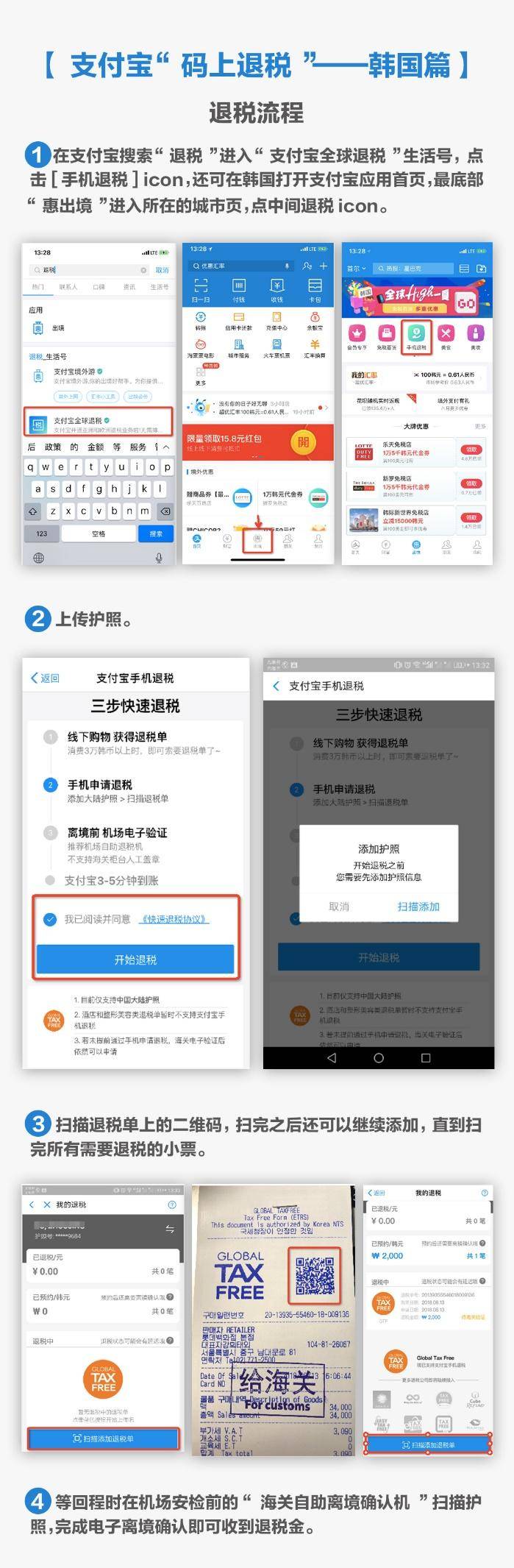 韩国济州岛退税攻略,韩国退税攻略