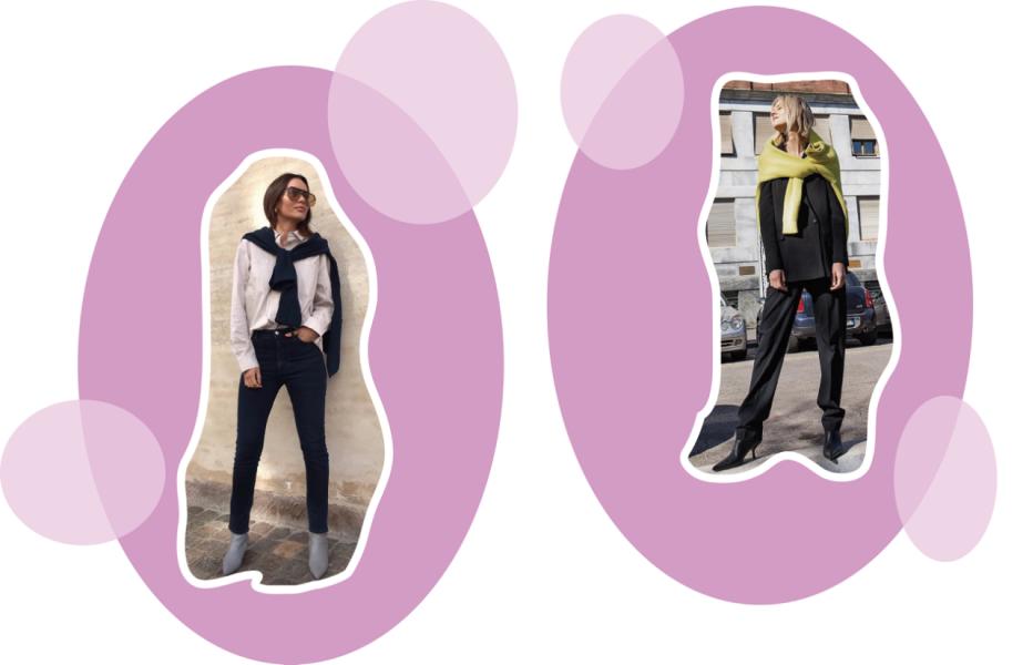 衣服外搭中长款怎么打结好看,流行服饰的搭配技巧有哪些