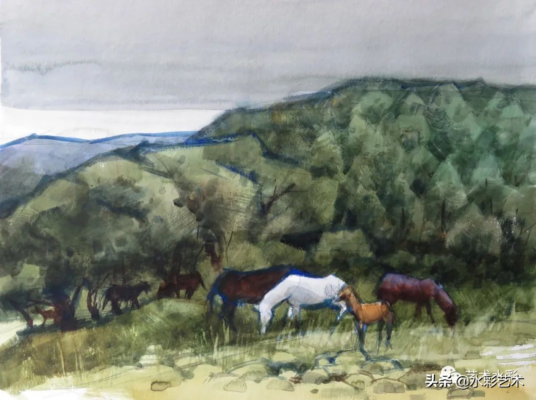 石增琇,石增琇水彩