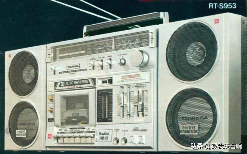toshiba东芝磁带收音机一体机,原装toshiba东芝全波段短波收音机