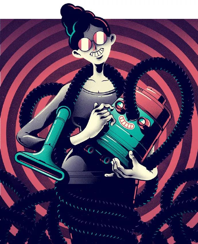 幽默风趣的创意插画摄影,幽默化插画