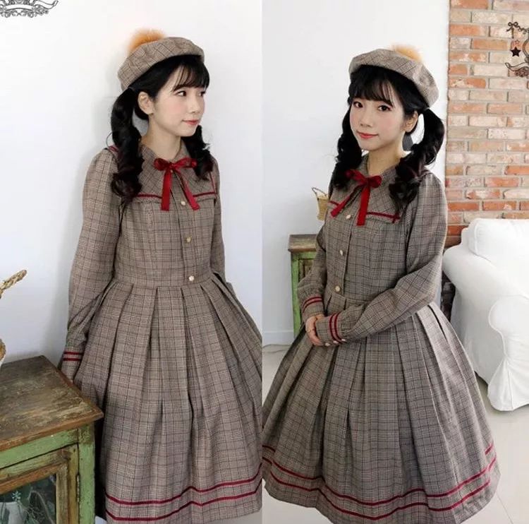 甜美系洛丽塔洋装图片,夏季黑色洛丽塔洋装