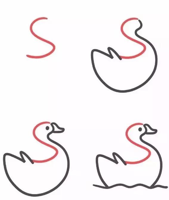 26个字母趣味简笔画动物,26个英文字母趣味简笔画