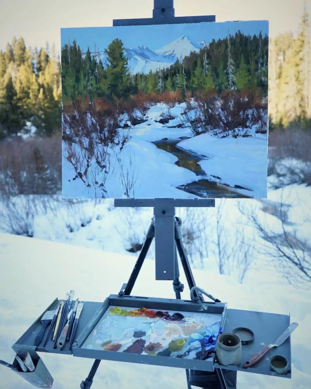 简单又好画的风景写生,最真实的写生画