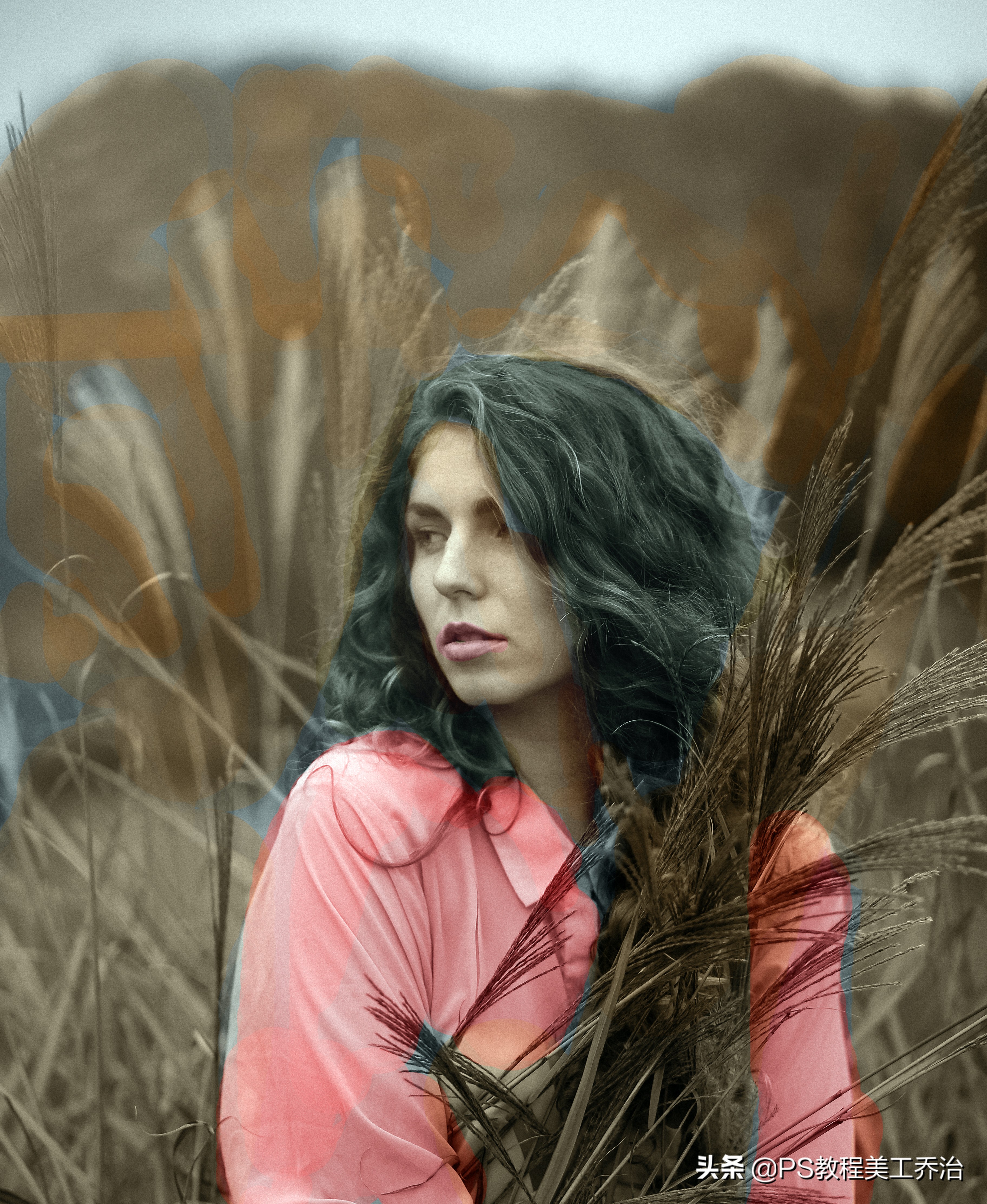 ps怎么给黑白皮肤上颜色,ps老照片怎么调色彩色