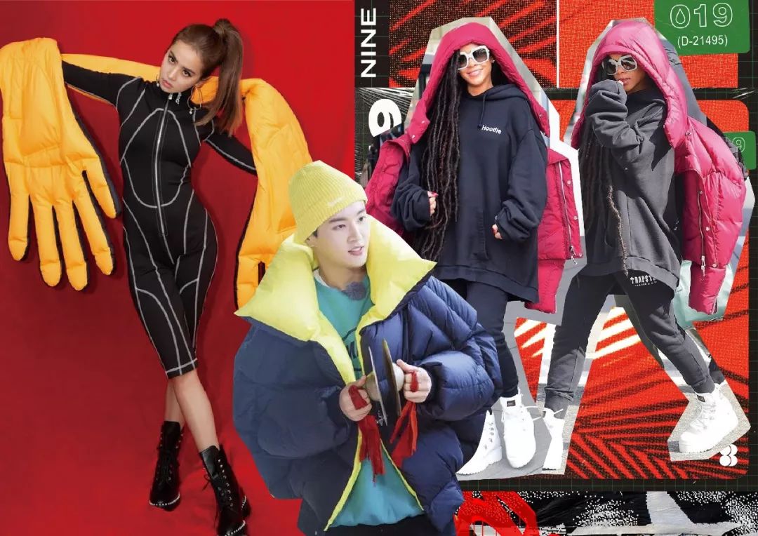 杨颖穿的新中式衣服是什么品牌,杨颖穿阿迪达斯羽绒服