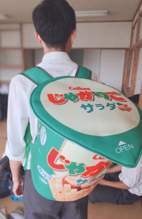 日本极简主义背包,奇葩搞笑背包