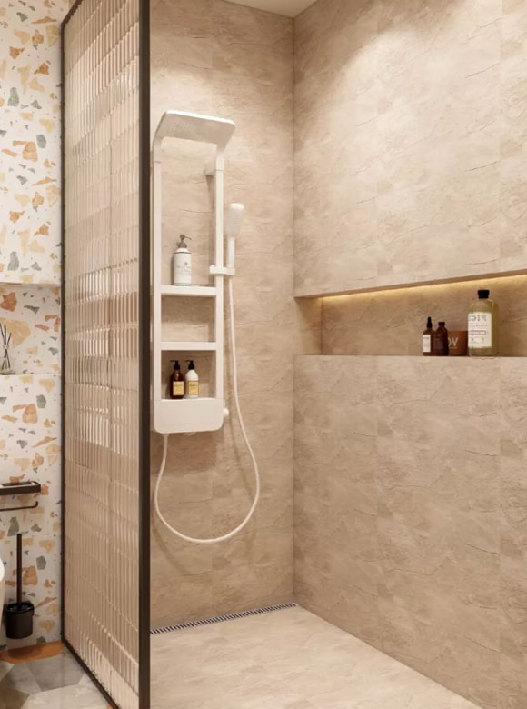 四平方卫生间设计干湿分离最便宜,小的干湿分离卫生间设计