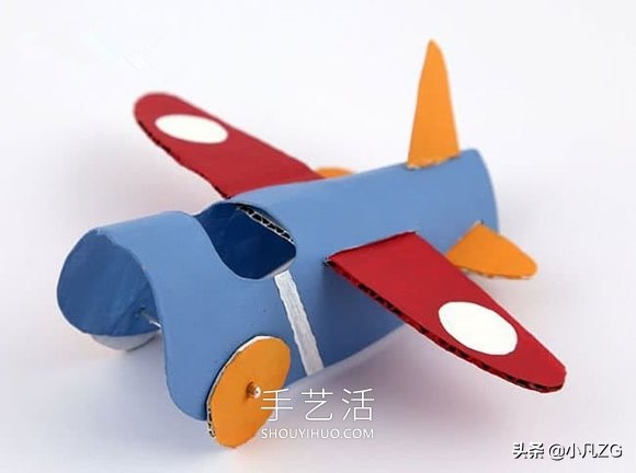 纸筒飞机手工制作大全创意幼儿园,会飞的纸筒飞机教程