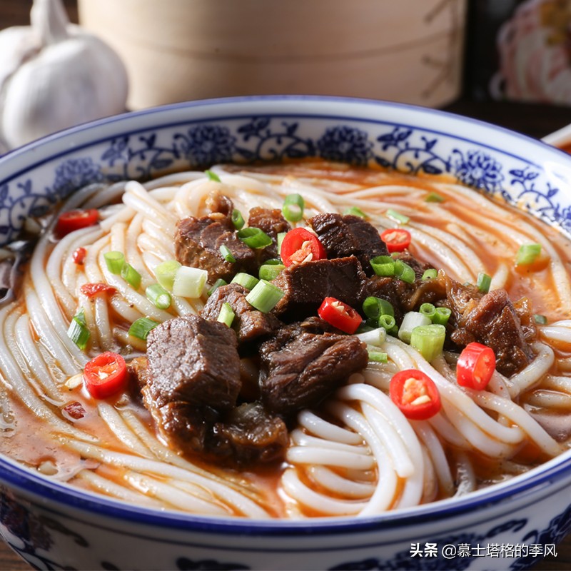 中国最好吃米粉在哪里,各地特色美食米粉