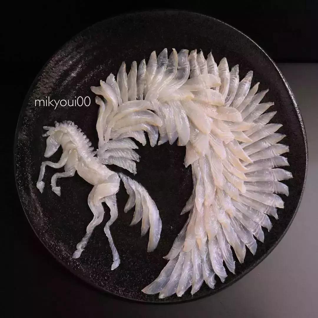 他用3d作画每张图都美到窒息,用三文鱼作画也能美到爆