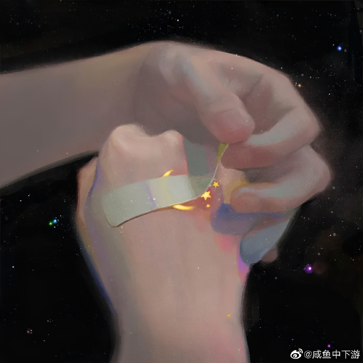 创意色彩写实优秀作品,创意色彩美术作品水彩