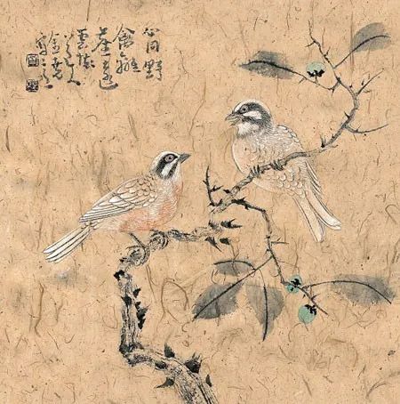 素朴的一花一草、精巧的一鸟一雀