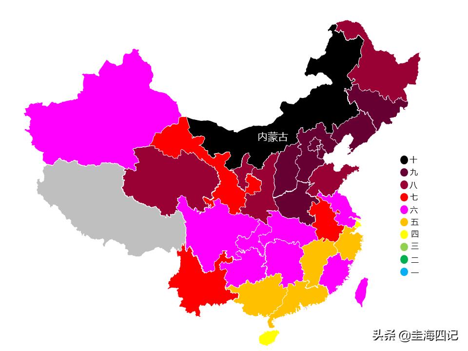 如果各省也有亲戚？东北是一家，闽台最亲，广西最孤单