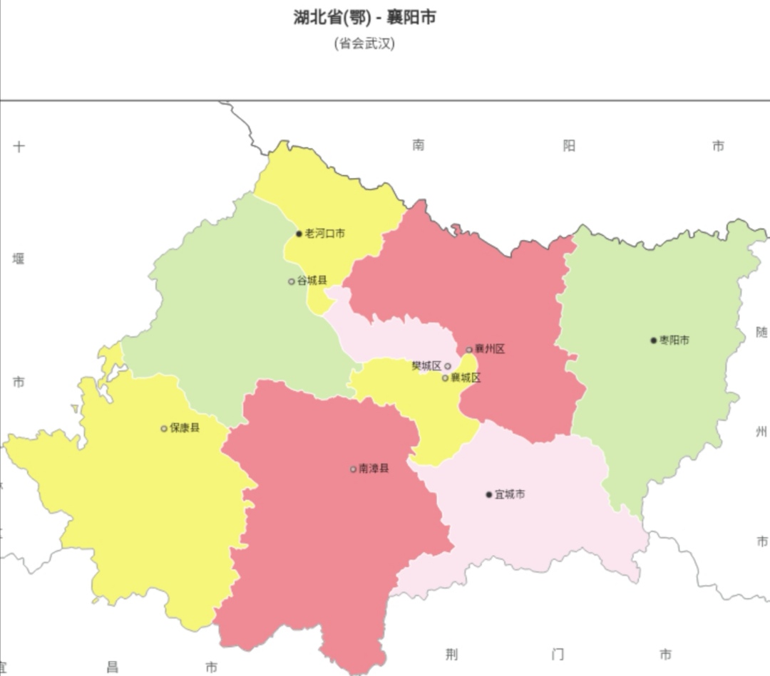 湖北省行政区划,中国行政地图全图高清大图湖北