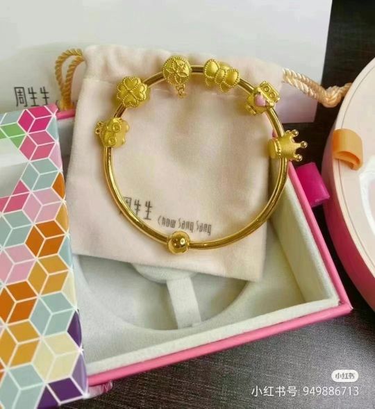 黄金周大福周生生周大生,黄金足金周生生