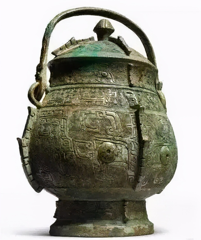 商晚期青铜器龙形觥图文,商代鸟兽纹觥