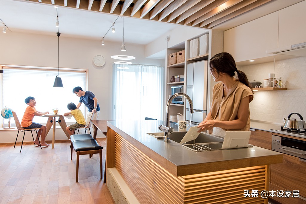 180平四房大宅全屋原木风太漂亮了,现代极简风格小宅