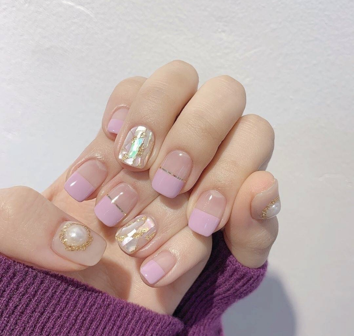 仙气十足的透明美甲,赶走夏日炎热怎能少得了它