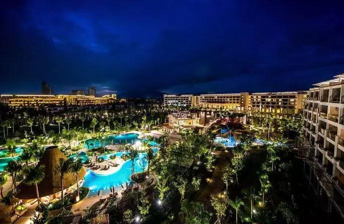 晚上的海棠湾,海棠湾真的很美