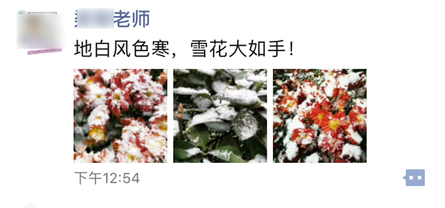 雪中的校园风景,坐落在雪山戈壁上的学校真美丽