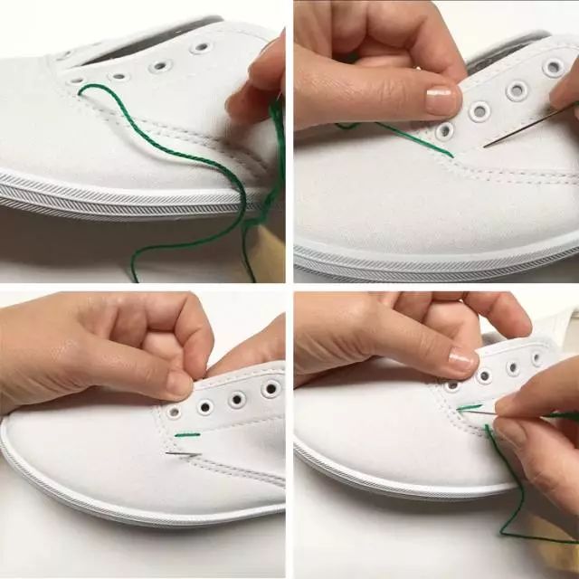 小白鞋怎么改好看,小白鞋变颜色教程