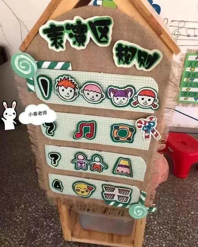 幼儿园区角环境布置入区规则,幼儿园种植区规则标牌