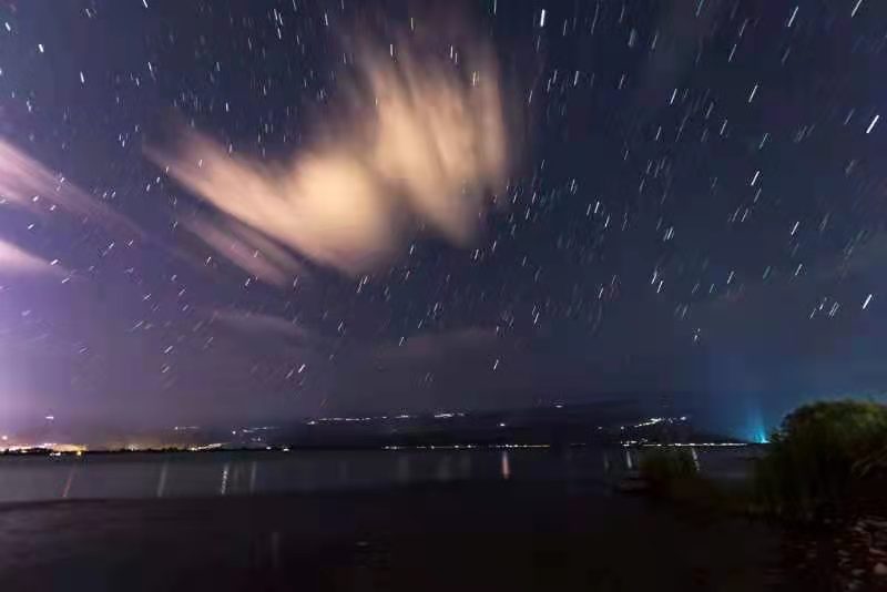 散文星光灿烂的夜空,赞美西昌邛海火把节唯美的散文