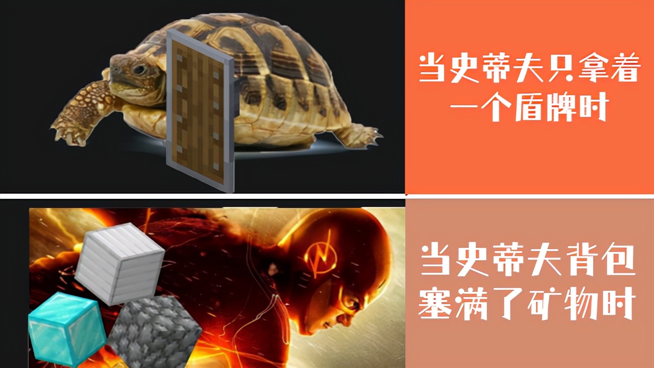 我的世界史蒂夫彩虹盔甲和装备,我的世界史蒂夫能举起多重的物品