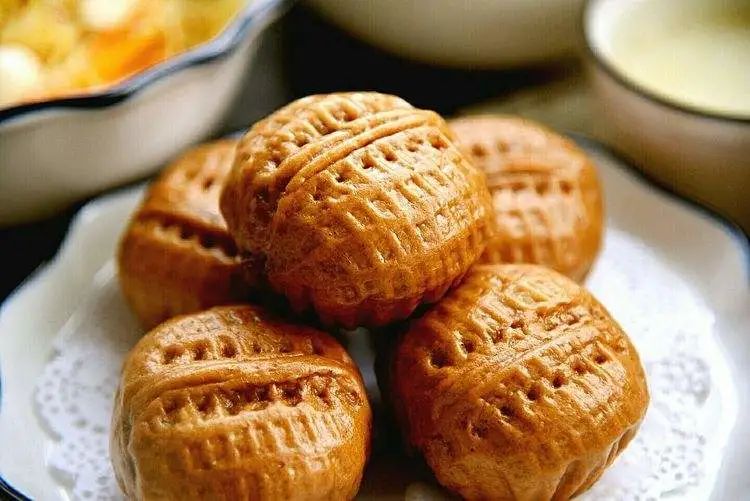 脆皮核桃包,奶香包核桃包