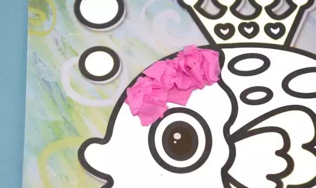 小鱼游幼儿园手工,小鱼游游游幼儿手工