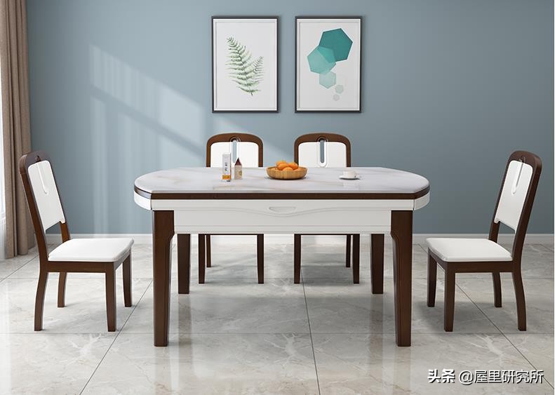 方圆餐桌高端最新款,方圆餐桌轻奢高级感