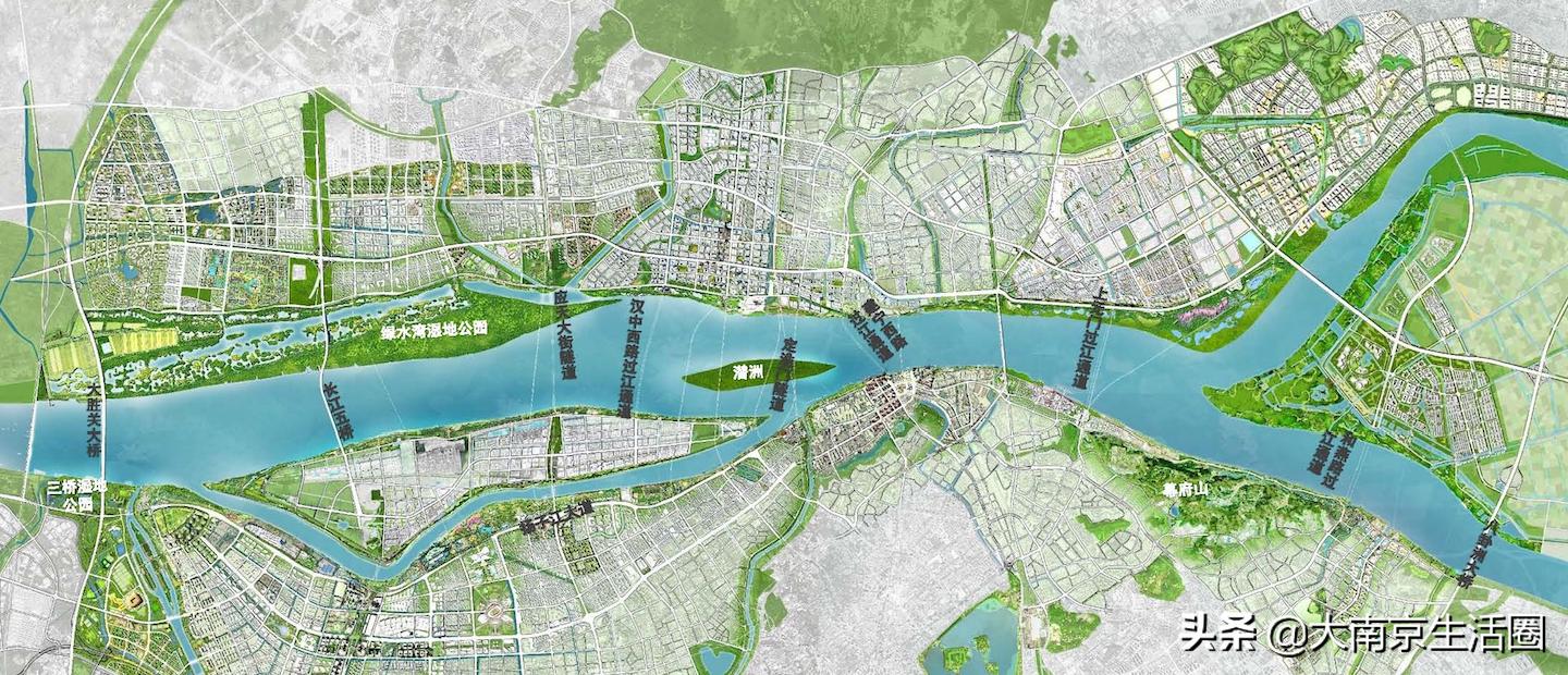 南京都市圈发展规划,南京五桥板块规划发展