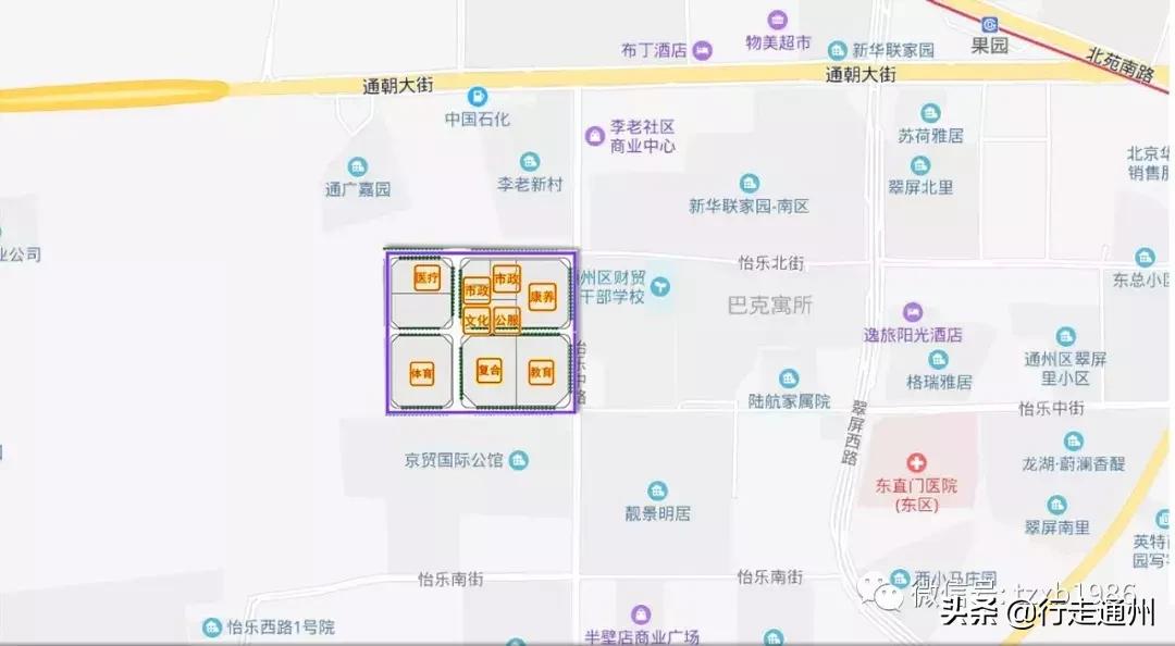 通州最新规划四组团,最新通州高层规划图