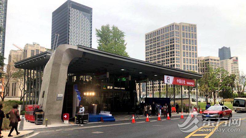 苏州河加油站,苏州河畔加油站