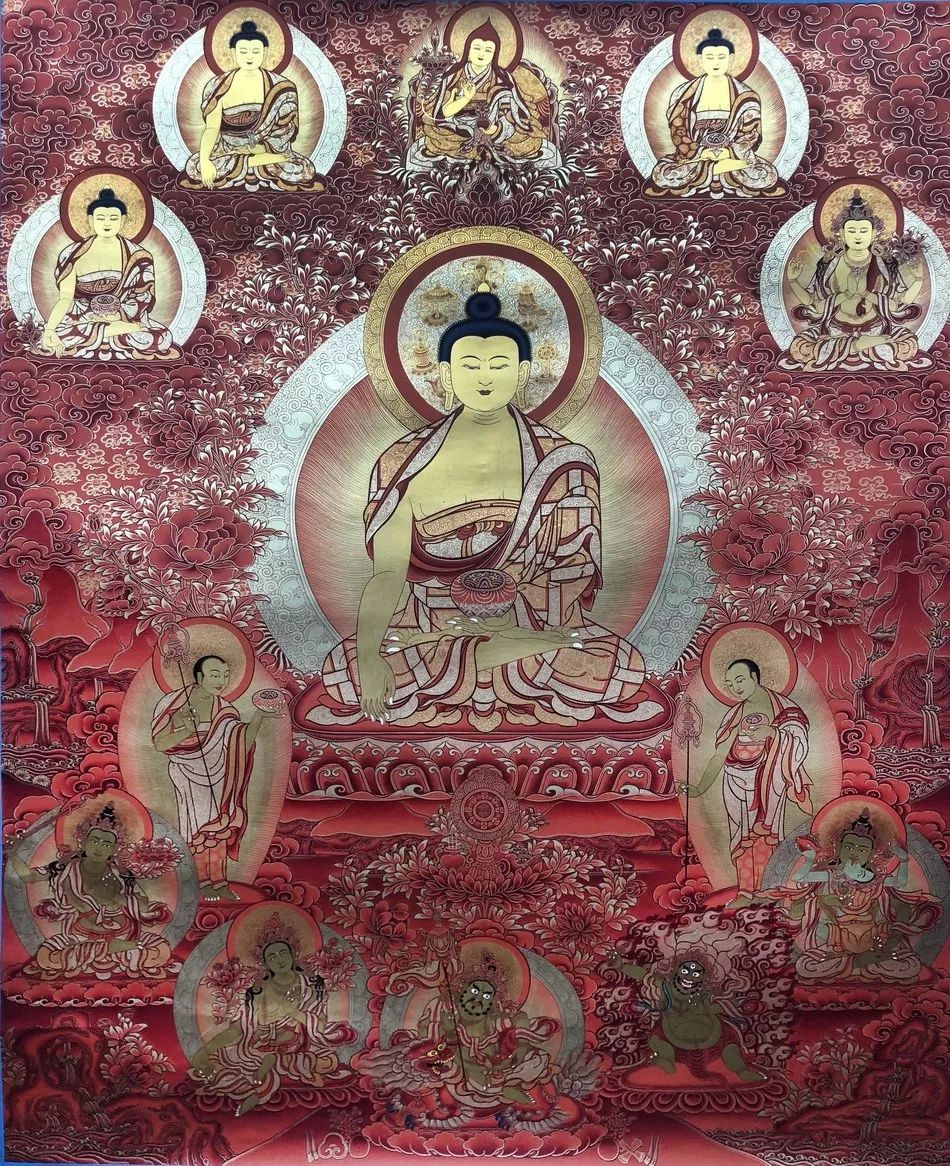 尼泊尔手绘唐卡和西藏唐卡区别,尼泊尔唐卡和藏区唐卡的价格