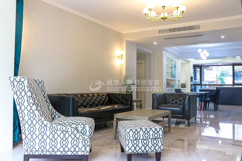 烟台城市人家现代简约风格装修,烟台四季花城装修设计图