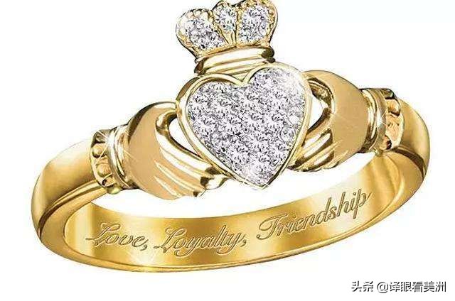 克拉达戒指:爱情的永恒象征,爱尔兰文化的标志性符号