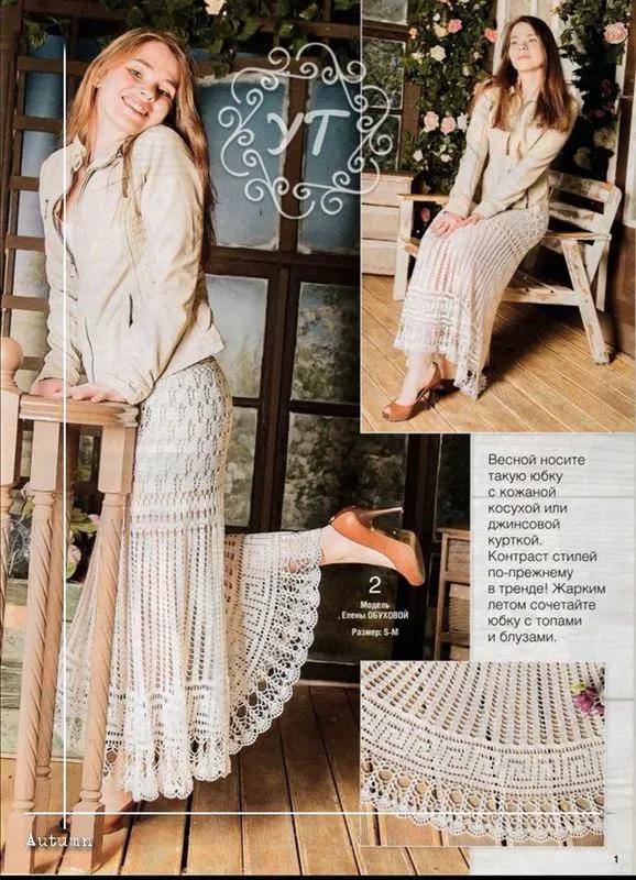 钩针编织裙子的教程,钩针编织夏季裙子的教程